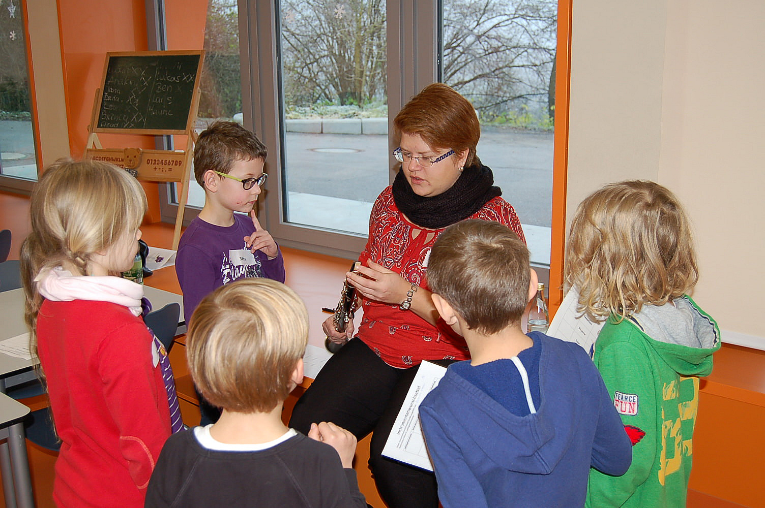 Schulbesuch in Weitramsdorf