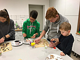 Plätzchen backen im Nachwuchsorchester